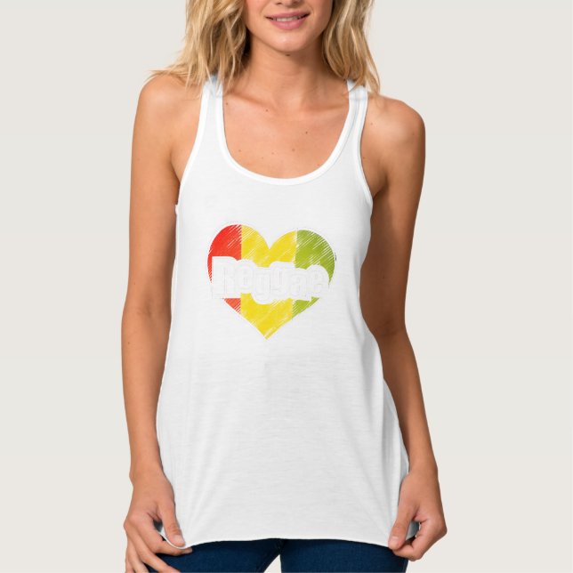 Camiseta Con Tirantes Reggae (Anverso)