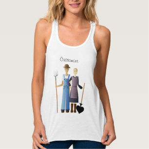 Camiseta Con Tirantes Reina de espadas Thunder_Cove, esposa de un granje