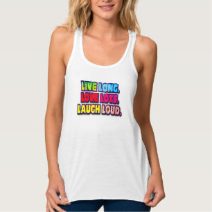 Camiseta Con Tirantes reír fuerte