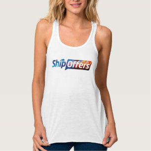 Camiseta Con Tirantes Remolino del logotipo de ShipOffers