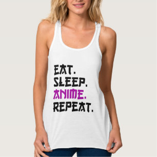 Camiseta Con Tirantes Repetir el tiempo de espera del sueño