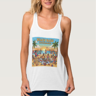 Camiseta Con Tirantes Reunión de playa