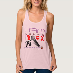 CAMISETA CON TIRANTES ROCK THE MIC RACER BACK