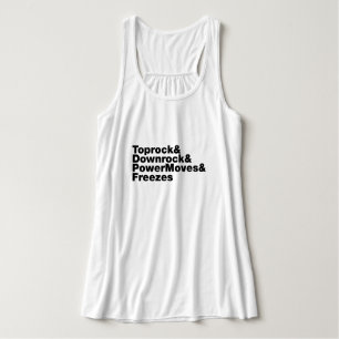 Camiseta Con Tirantes Rompiendo movimientos (breakdance)
