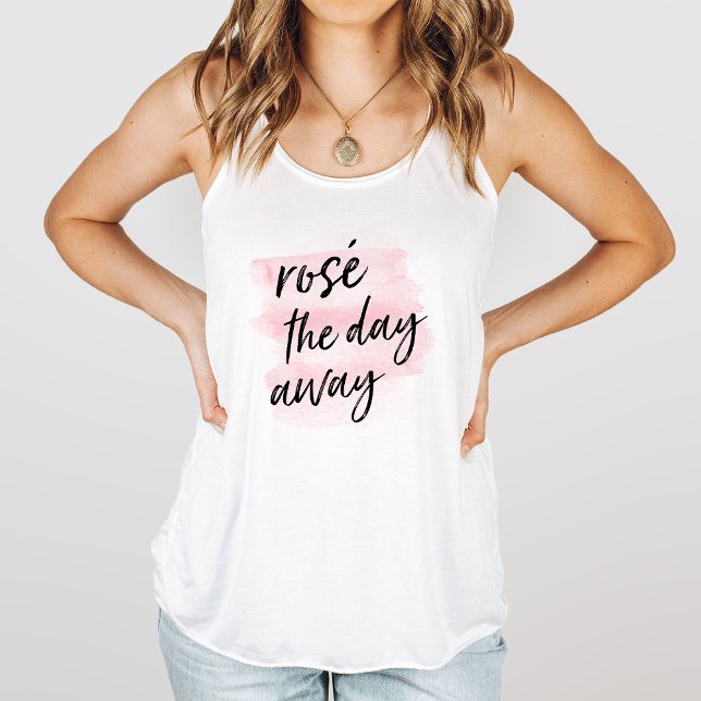 Camiseta Con Tirantes Rosé el día que falta (Subido por el creador)