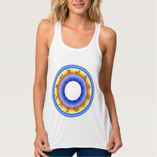 Camiseta Con Tirantes Rueda del zodiaco