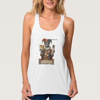 Camiseta Con Tirantes Russian Blue Arlequin Cat