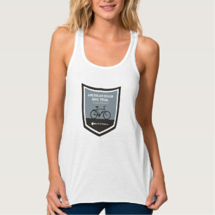 Camiseta Con Tirantes Ruta de ciclismo del río americano