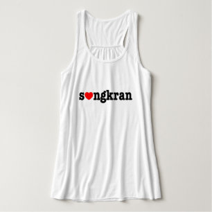 Camiseta Con Tirantes s ❤ ngkran ~ Heart (Love) Songkran