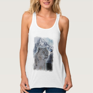 Camiseta Con Tirantes SANEAMIENTO LEOPARD Especies amenazadas de gato gr