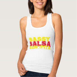 Camiseta Con Tirantes Sassy Salsa Senorita