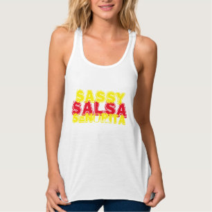 Camiseta Con Tirantes Sassy Salsa Senorita