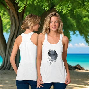 Camiseta Con Tirantes SEA FUERTE: Las mujeres blancas modernas se ponen 
