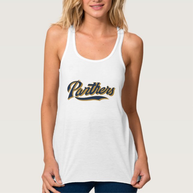 Camiseta Con Tirantes Secuencia de comandos de Panthers FIU (Anverso)