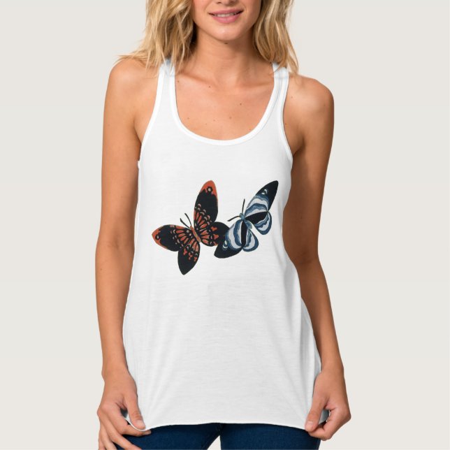 Camiseta Con Tirantes Sekka Butterflies (Anverso)