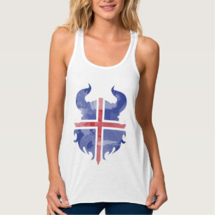 Camiseta Con Tirantes Selección de fútbol de Islandia regalo