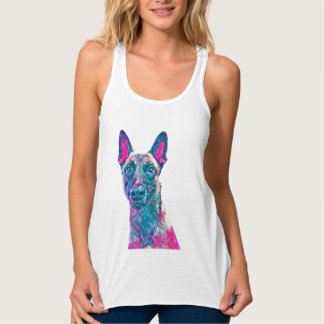 Camiseta Con Tirantes Shirt malinois belga