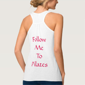 Camiseta Con Tirantes Sígame al tanque de Pilates