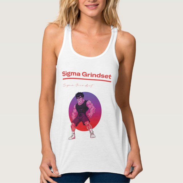 Camiseta Con Tirantes Sigma Grindset (Anverso)