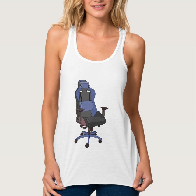 Camiseta Con Tirantes Silla de juegos (Anverso)
