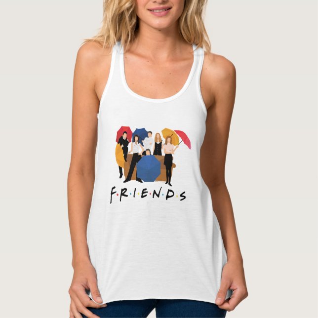 Camiseta Con Tirantes Silueta de caracteres FRIENDS™ (Anverso)