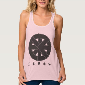 Camiseta Con Tirantes Símbolo de la rueda de Ichthys