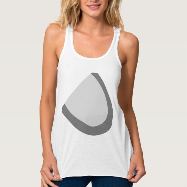 Camiseta Con Tirantes simple mínimo añadir su nombre boda de dama de hon (Anverso)