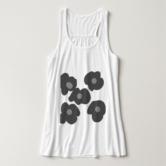 Camiseta Con Tirantes simple mínimo añadir su nombre boda de dama de hon (Diseño del anverso)