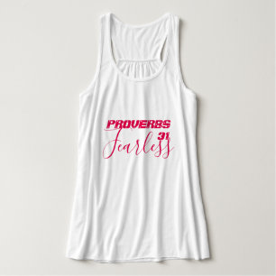 CAMISETA CON TIRANTES SIN MIEDO
