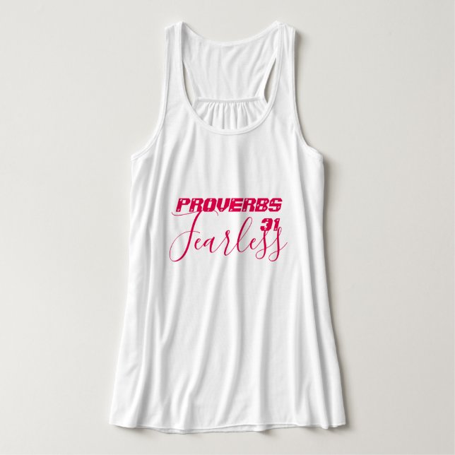 CAMISETA CON TIRANTES SIN MIEDO (Diseño del anverso)