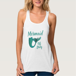 Camiseta Con Tirantes Sirena de servicio de la sirena