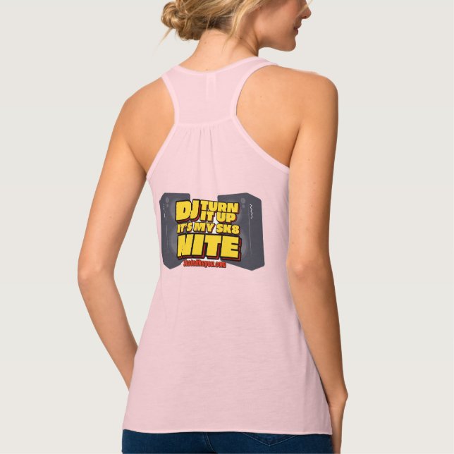 Camiseta Con Tirantes Sk8LikeYou DJ TIU Racer Back Tanks - Mujeres (Reverso)