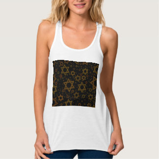 Camiseta Con Tirantes SlipperyJoe's Hanukkah-themed Star David artistic