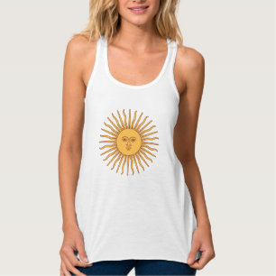Camiseta Con Tirantes Sol argentino