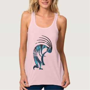 Camiseta Con Tirantes Sol del desierto al sudoeste de Kokopelli