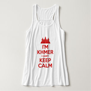 Camiseta Con Tirantes Soy jemer, no puedo mantener la calma