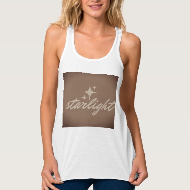 Camiseta Con Tirantes starlight gratitude (Anverso)