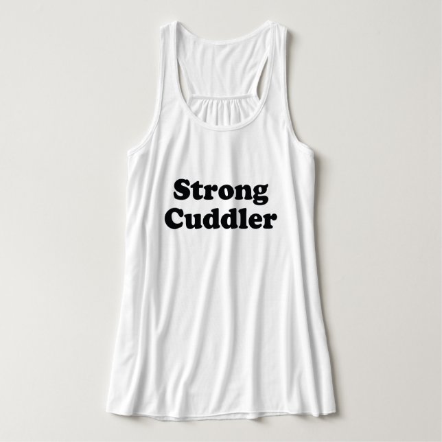 Camiseta Con Tirantes Strong Cuddler (Diseño del anverso)