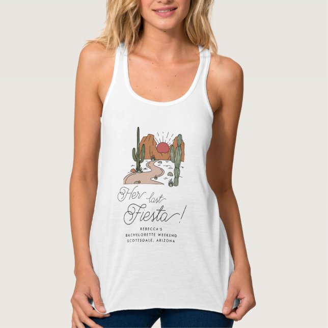 Camiseta Con Tirantes Su último fin de semana de bachillerato en el desi (Anverso)