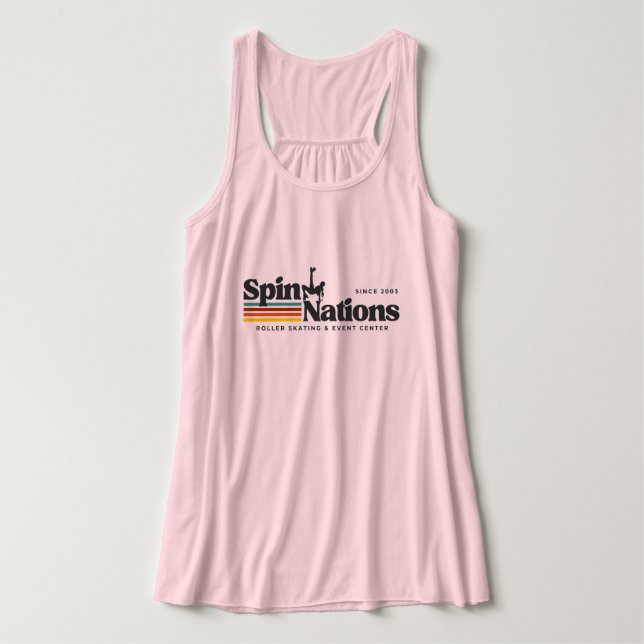 Camiseta Con Tirantes Sudadera 2025 Retro SpinNations (Diseño del anverso)