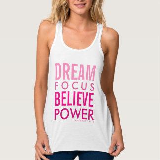 Camiseta Con Tirantes SUEÑO. CONCENTRACIÓN. CREA. Casilla superior del d