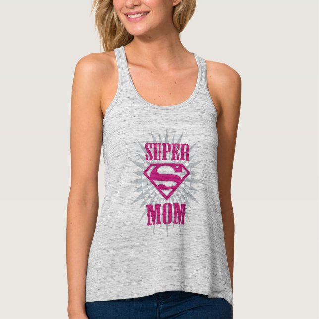 Camiseta Con Tirantes Super Mom Starburst (Anverso)