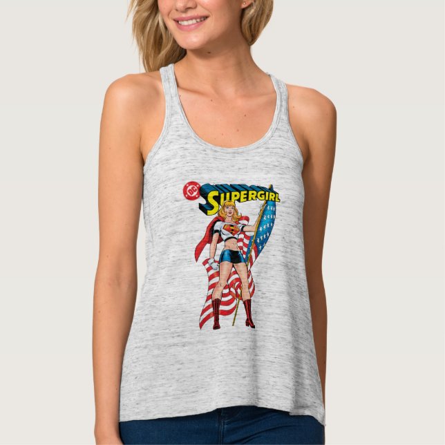 Camiseta Con Tirantes Supergirl (Anverso)