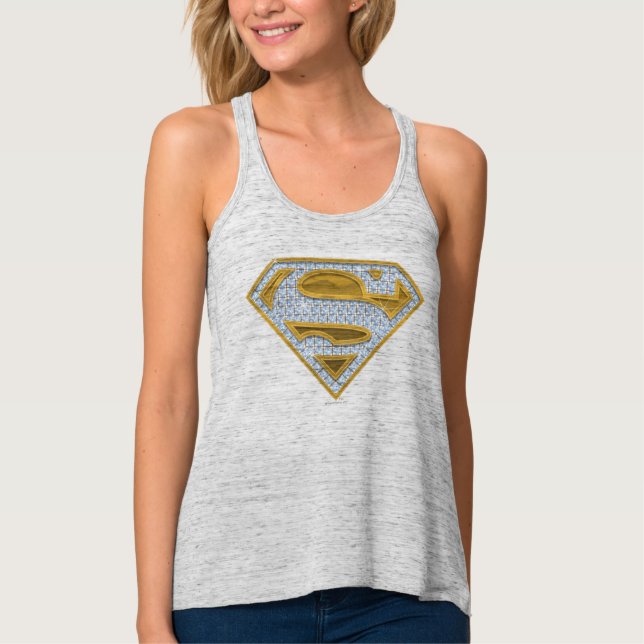 Camiseta Con Tirantes Supergirl Blue Jewels (Anverso)