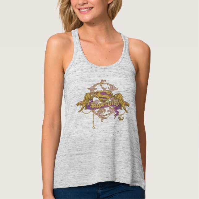 Camiseta Con Tirantes Supergirl Golden Cat 2 (Anverso)
