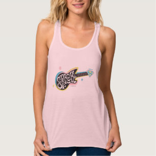 Camiseta Con Tirantes Supergirl Guitar