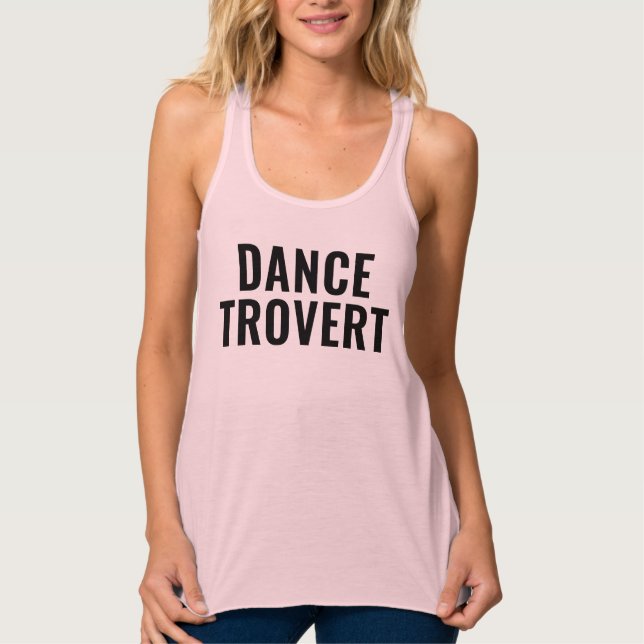 Camiseta Con Tirantes Superior del tanque de bailarina (Anverso)