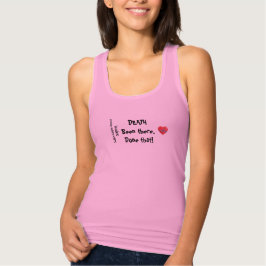 Camiseta Con Tirantes Superviviente súbito del fallo cardiaco