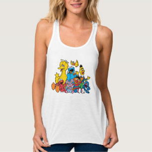 Camiseta Con Tirantes Sweet Sesame Street Pals