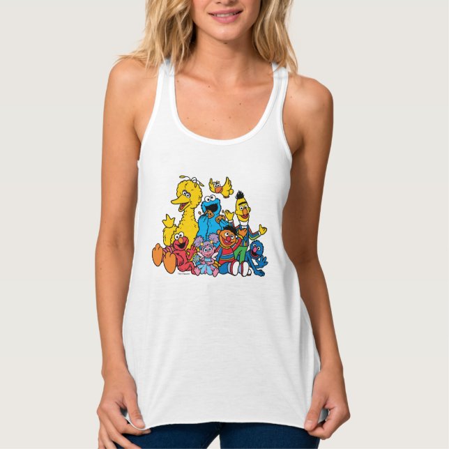 Camiseta Con Tirantes Sweet Sesame Street Pals (Anverso)